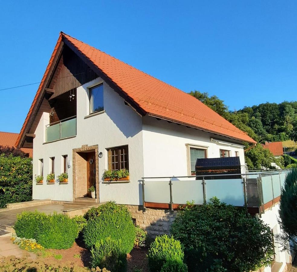 Ferienwohnung Am Rennsteig Bei Eisenach - Ilona Schmidt Wolfsburg-Unkeroda Zewnętrze zdjęcie